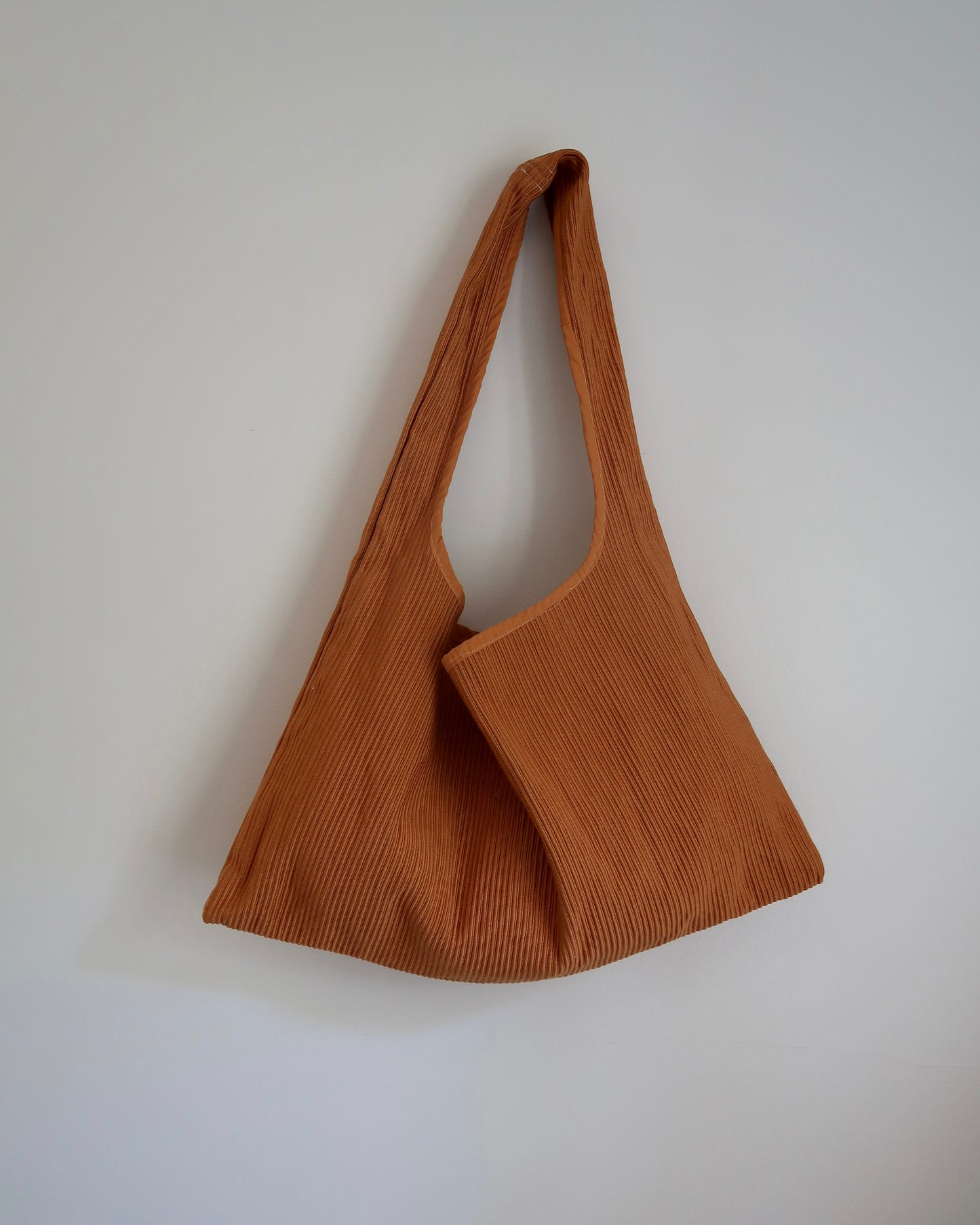Orange Shoulder Sling Tote