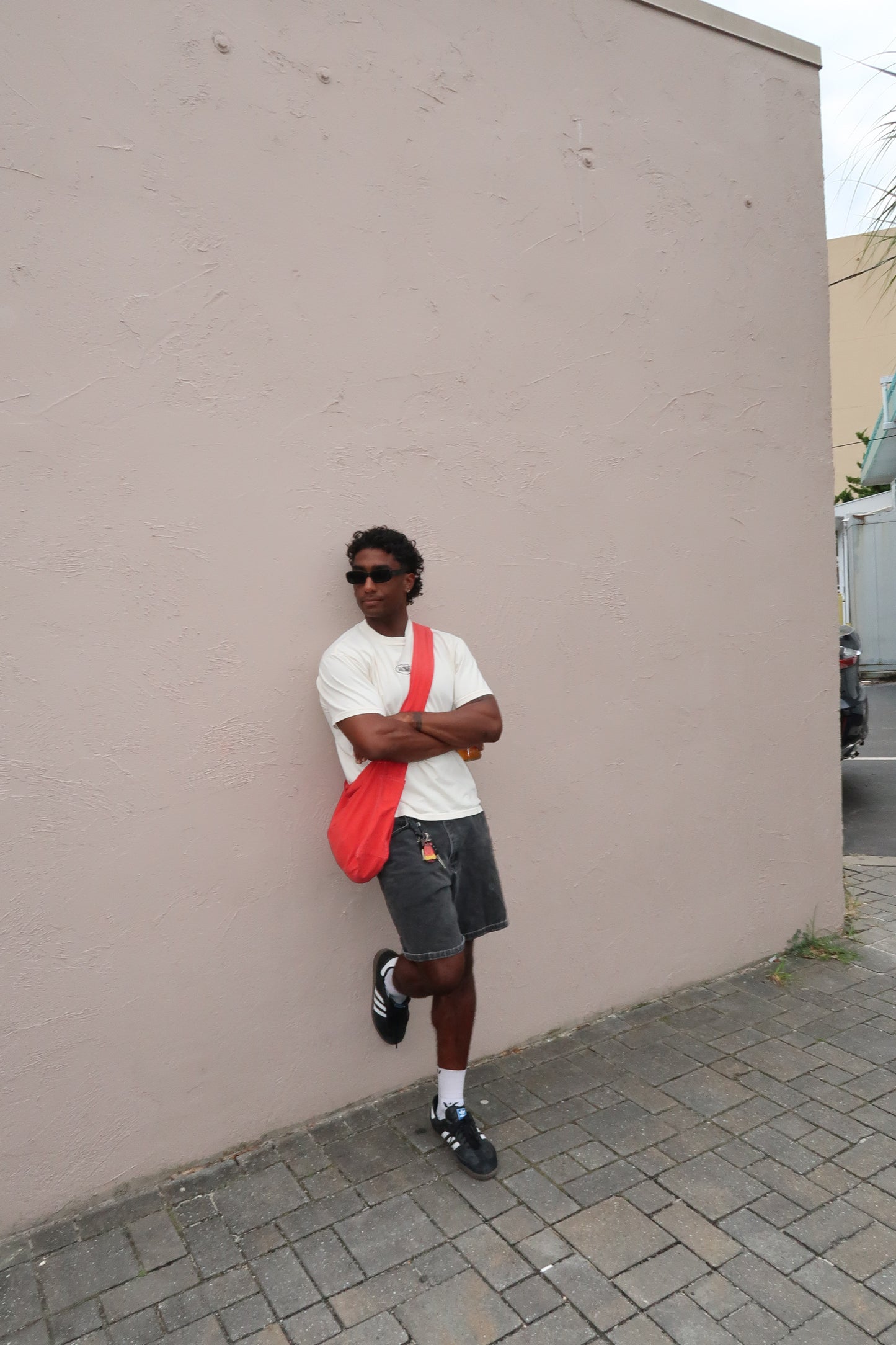 Red Boxy Slinger