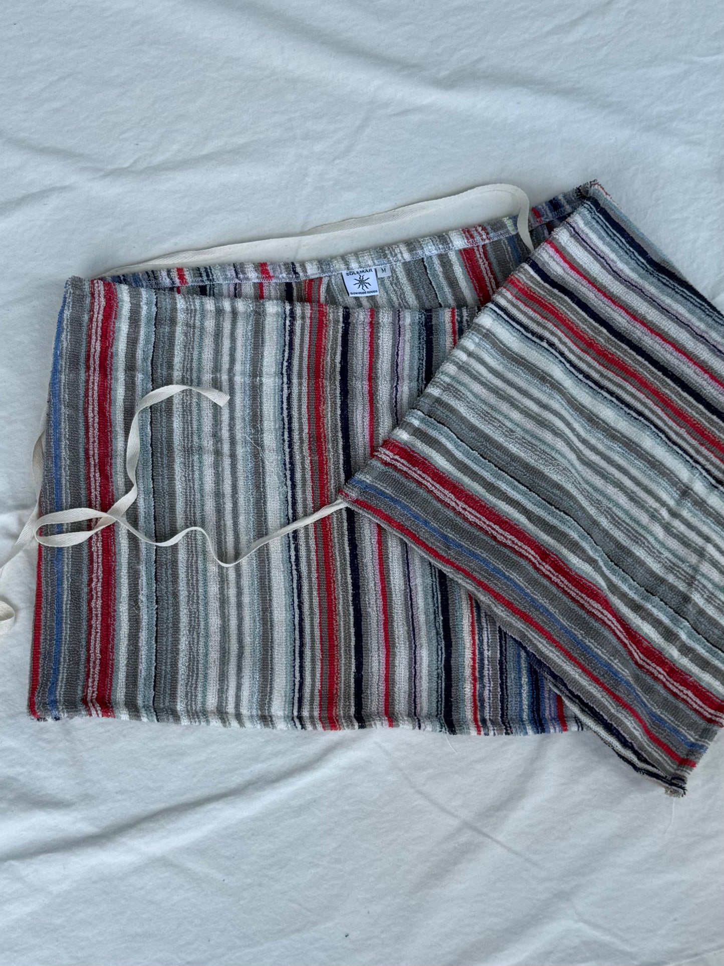 Wrap Skirt in Stripes