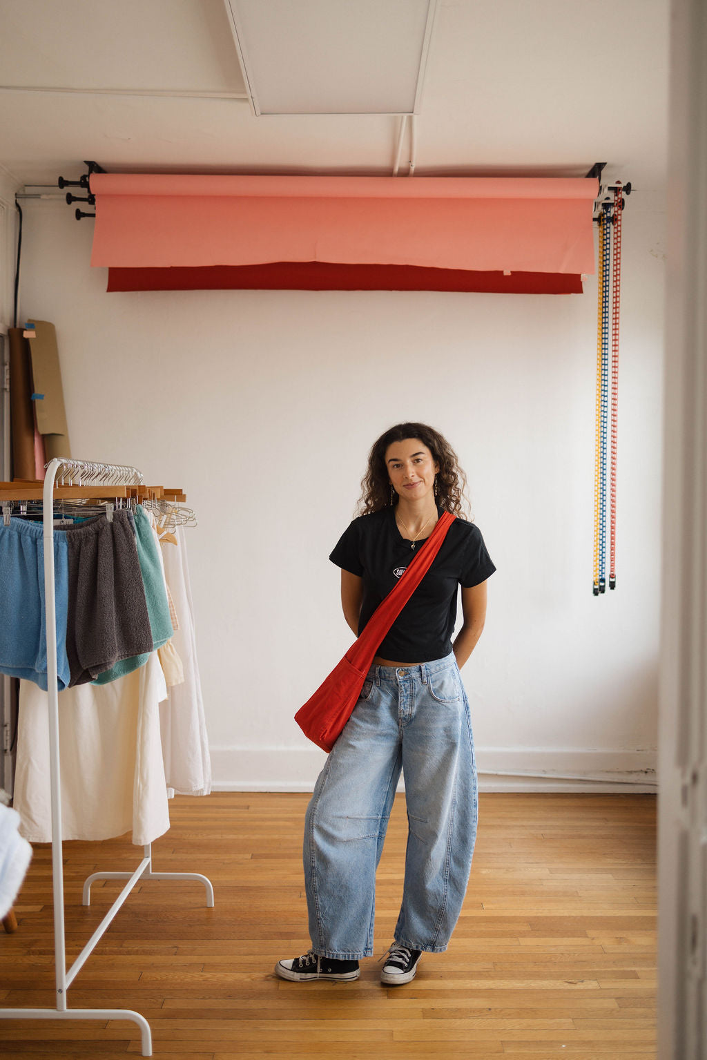 Red Boxy Slinger
