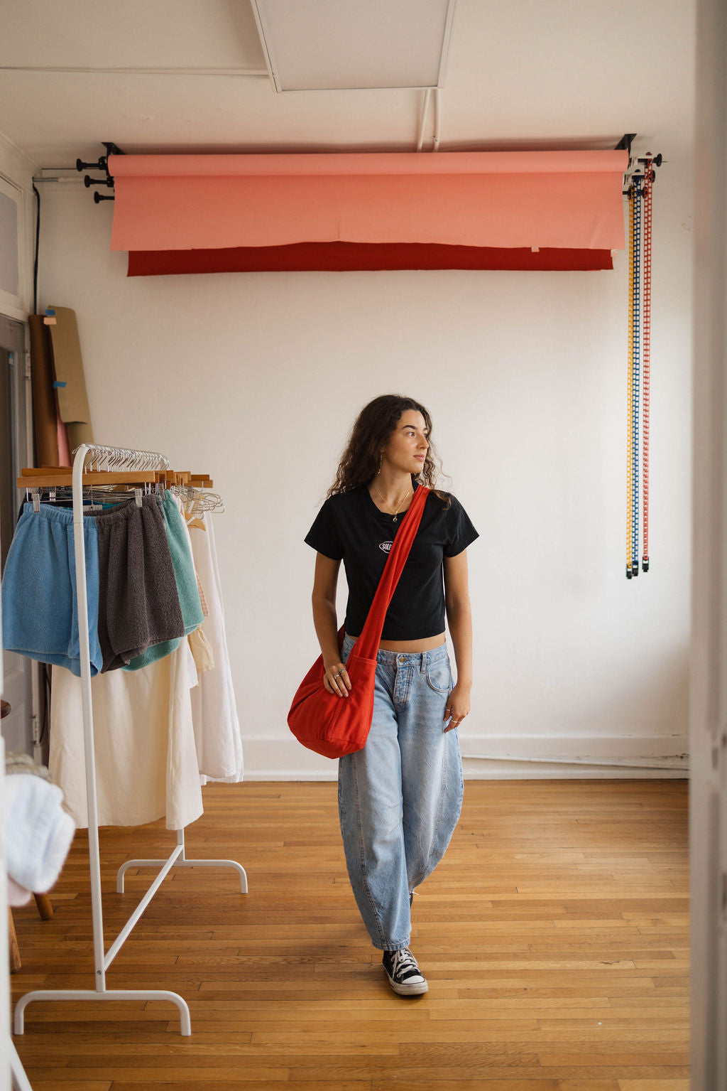 Red Boxy Slinger