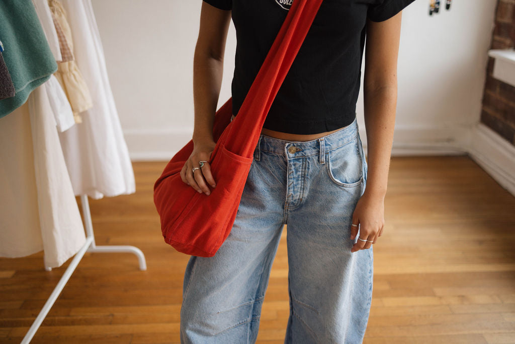 Red Boxy Slinger