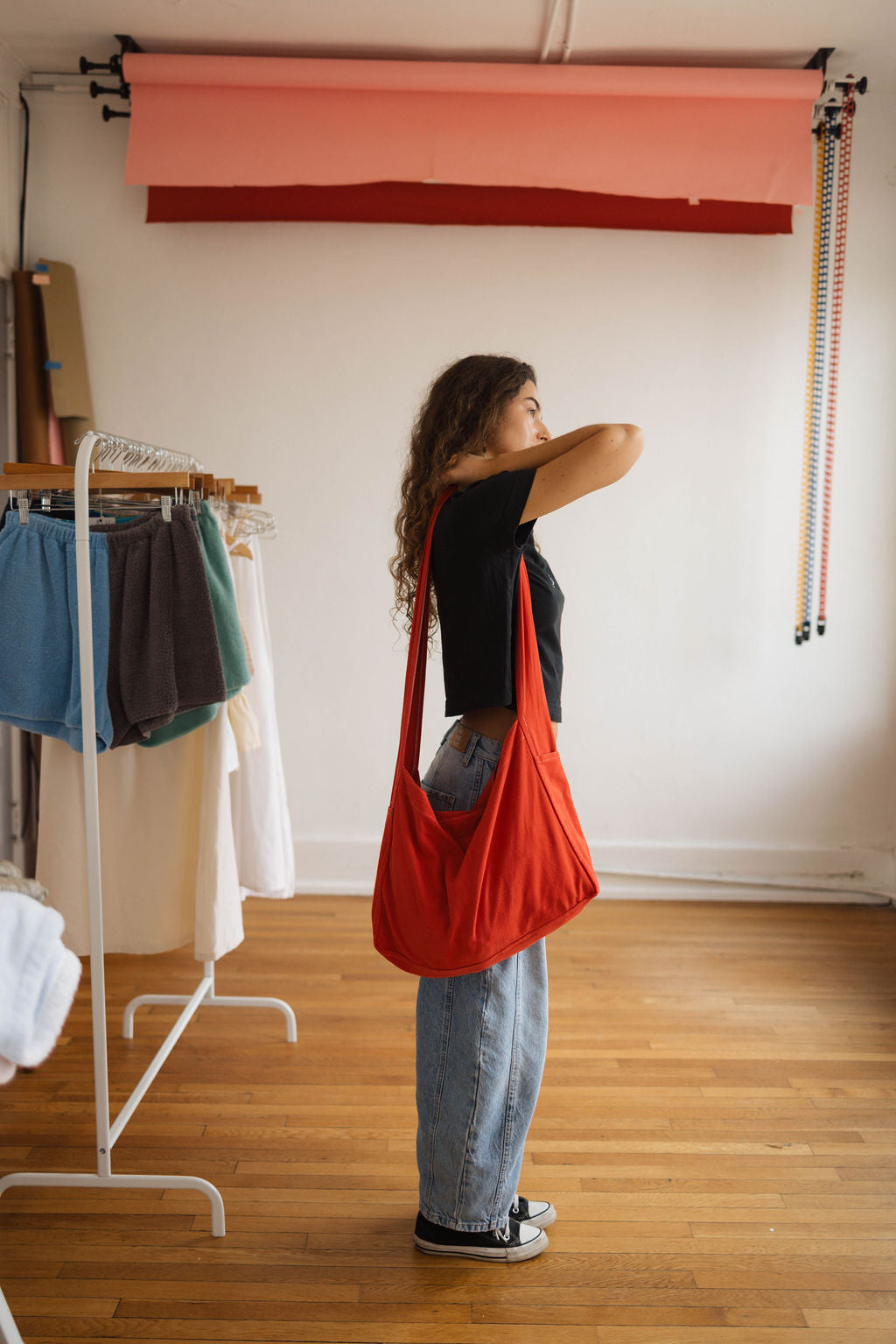 Red Boxy Slinger