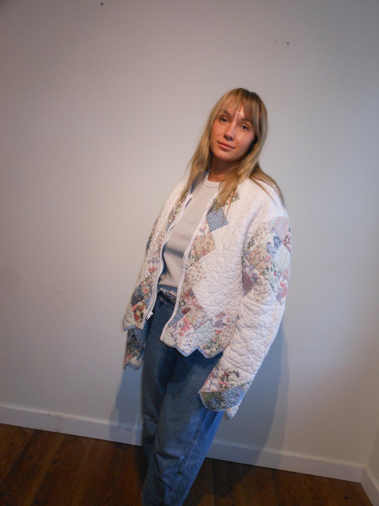 Quilted Jacket w/ Zipper