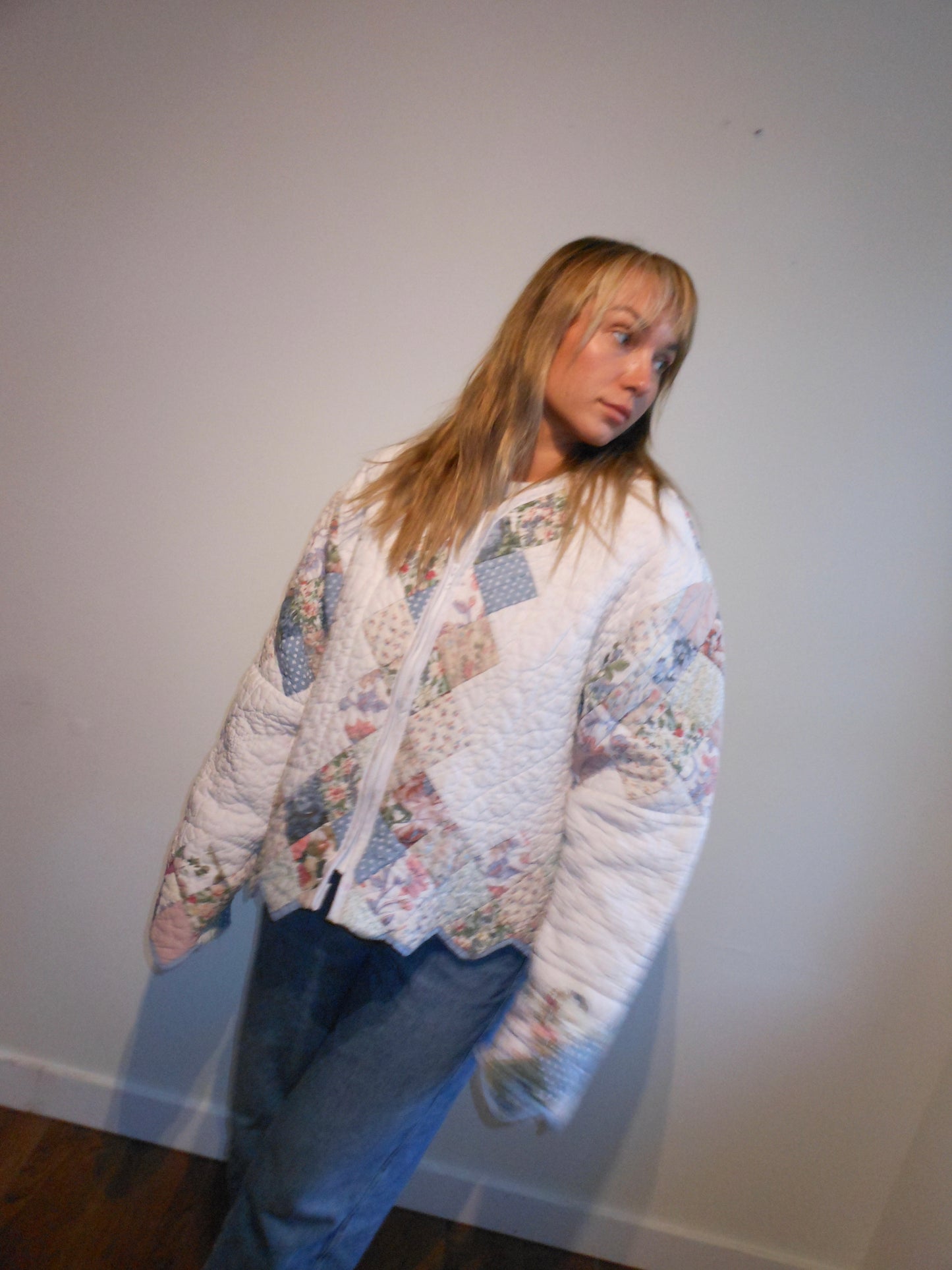 Quilted Jacket w/ Zipper