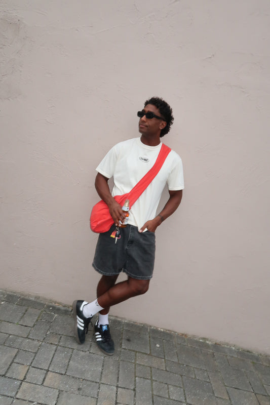 Red Boxy Slinger