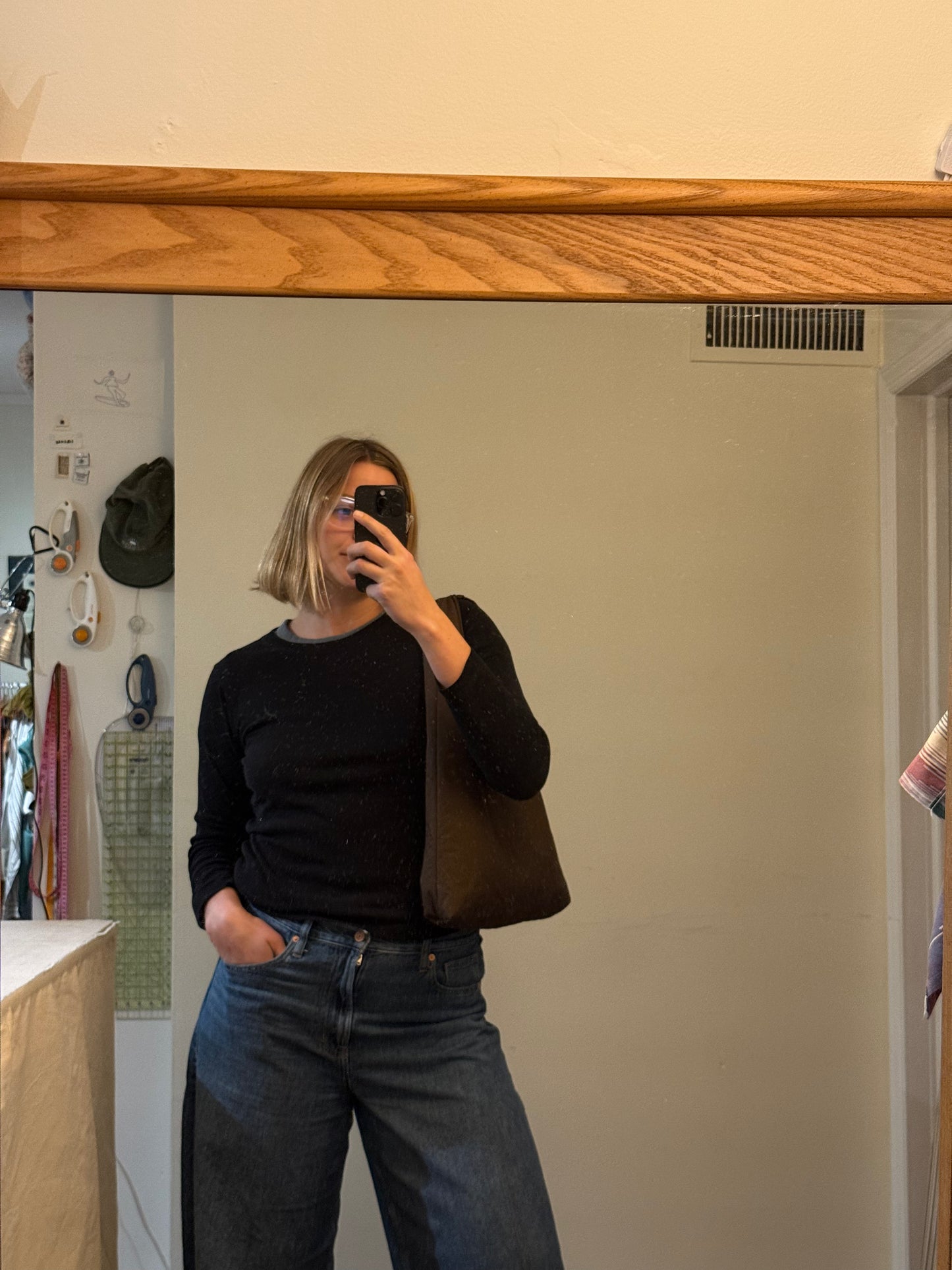 Chocolate Triangle Tote