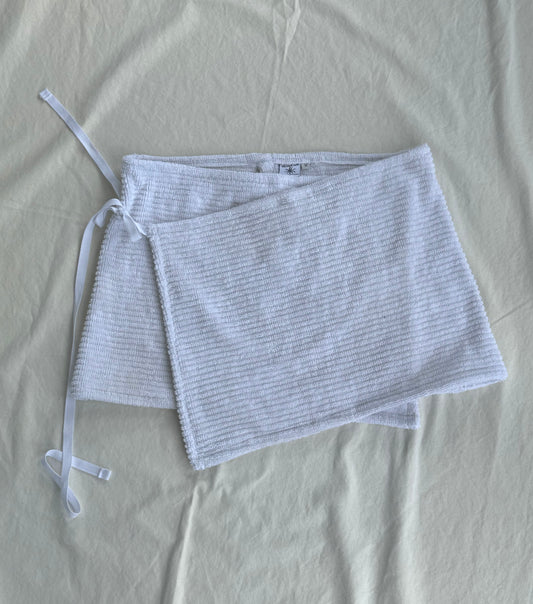 Wrap Skirt in White