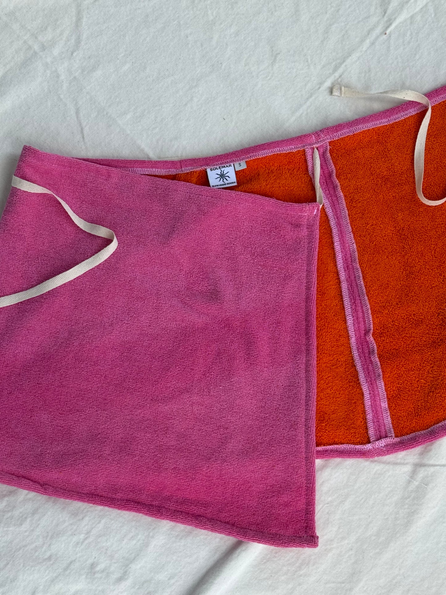 Wrap Skirt in Pink