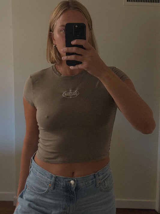 Brown SOLEMAR Tee