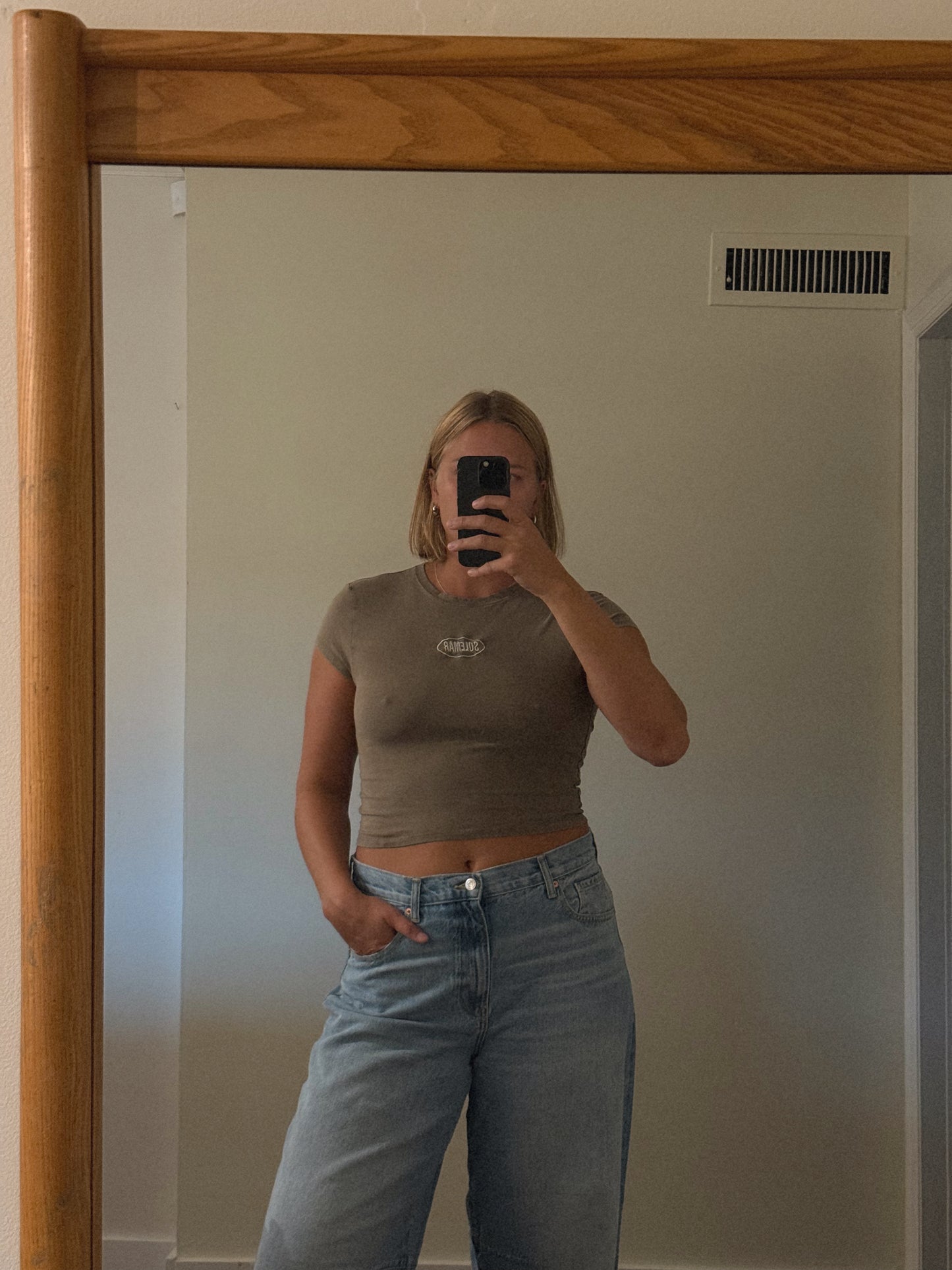 Brown SOLEMAR Tee