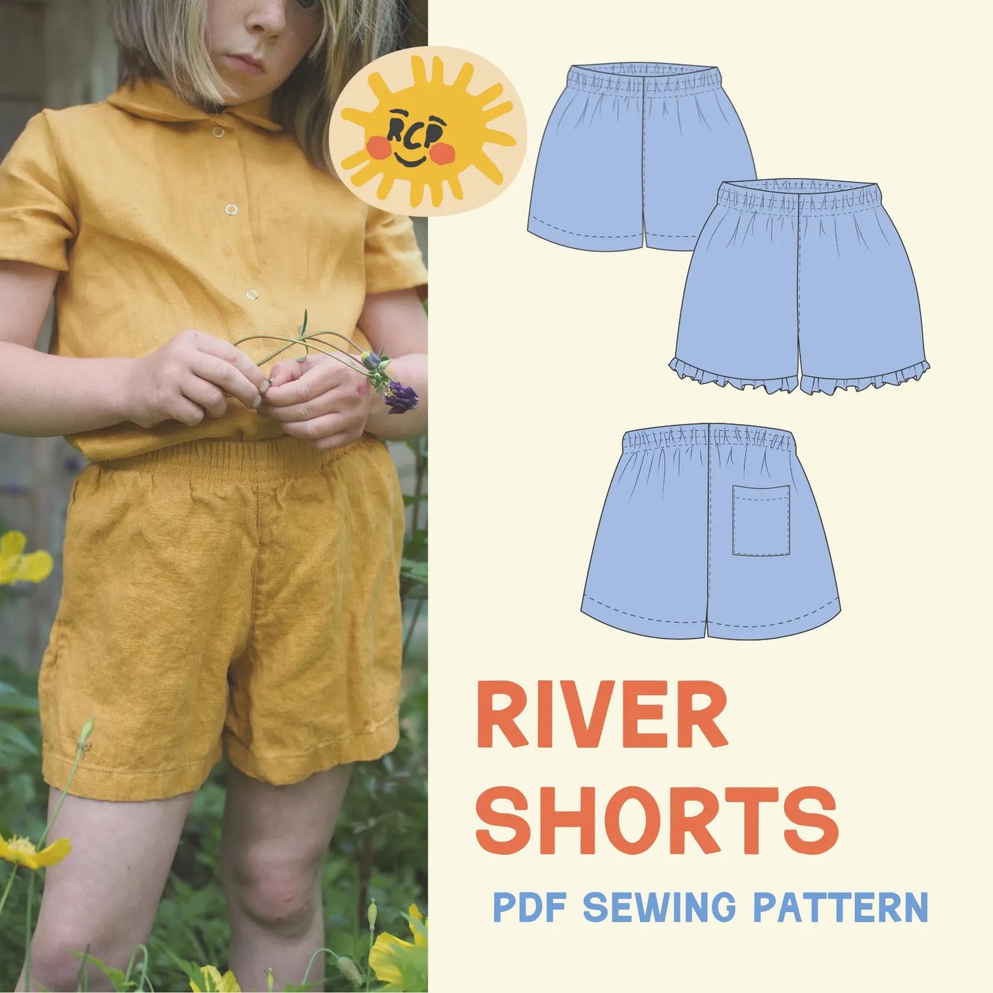 MOTHERS DAY SERIES: Kids/toddler shorts or pants upcycling workshop